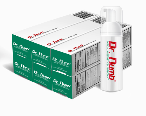 Dr. Numb Disinfectant Foam Soap- 6 Bottles