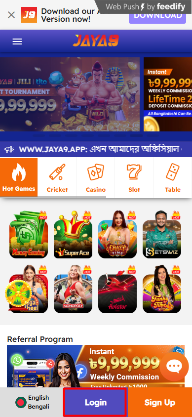 Explore the Exciting World of jaya9 live casino