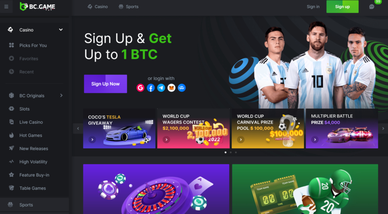 Descubre el Placer del Juego en BCGame España Casino Online